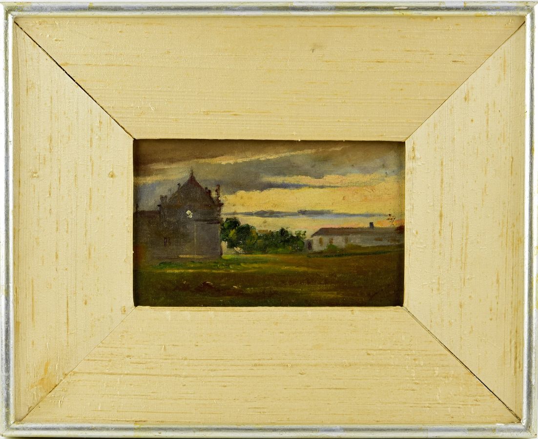 Paisagem com casas