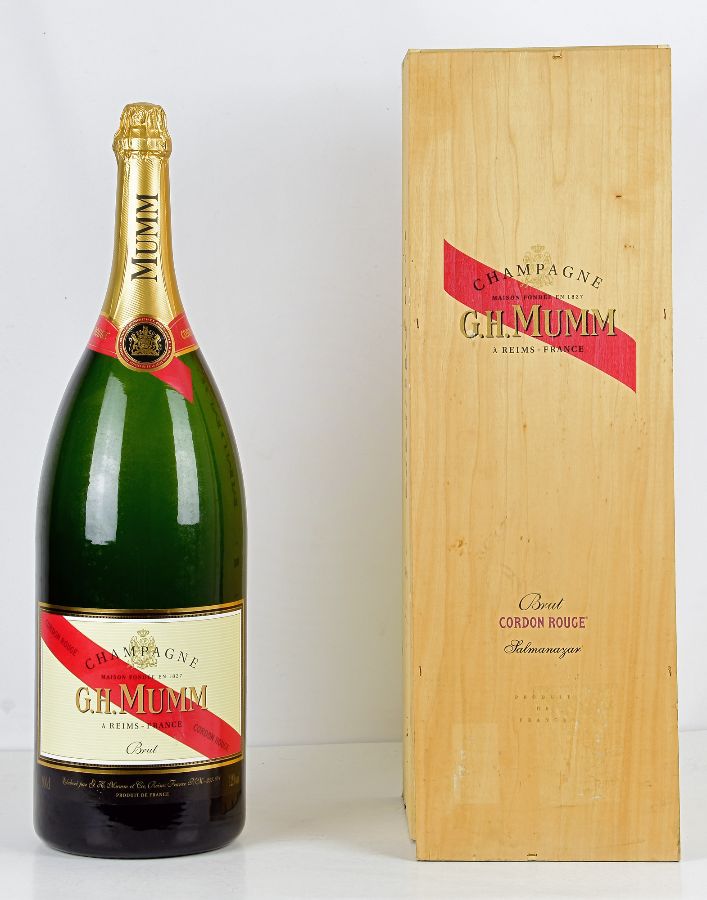 Garrafa de Champanhe G. H. MUMM