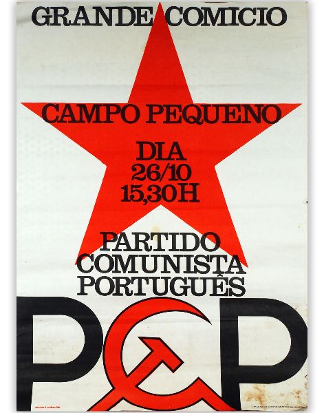 Cartaz do PCP