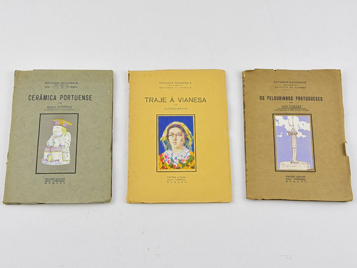 3 Livros das edições Apolino de 1930