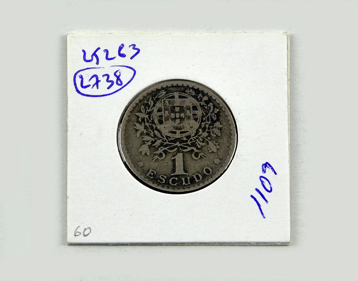 Moeda de 1 escudo de 1939