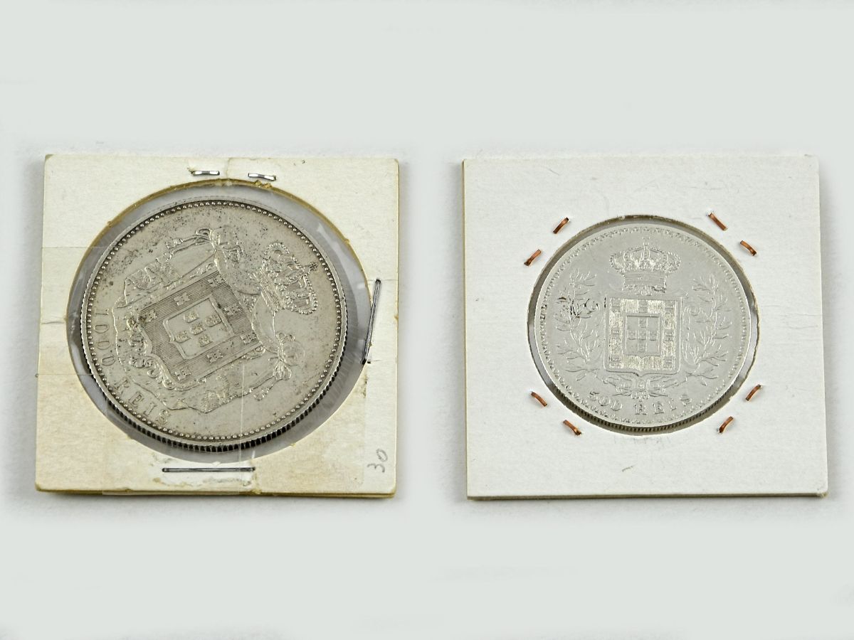 Moeda de 1000 reis de D. Carlos I de 1899