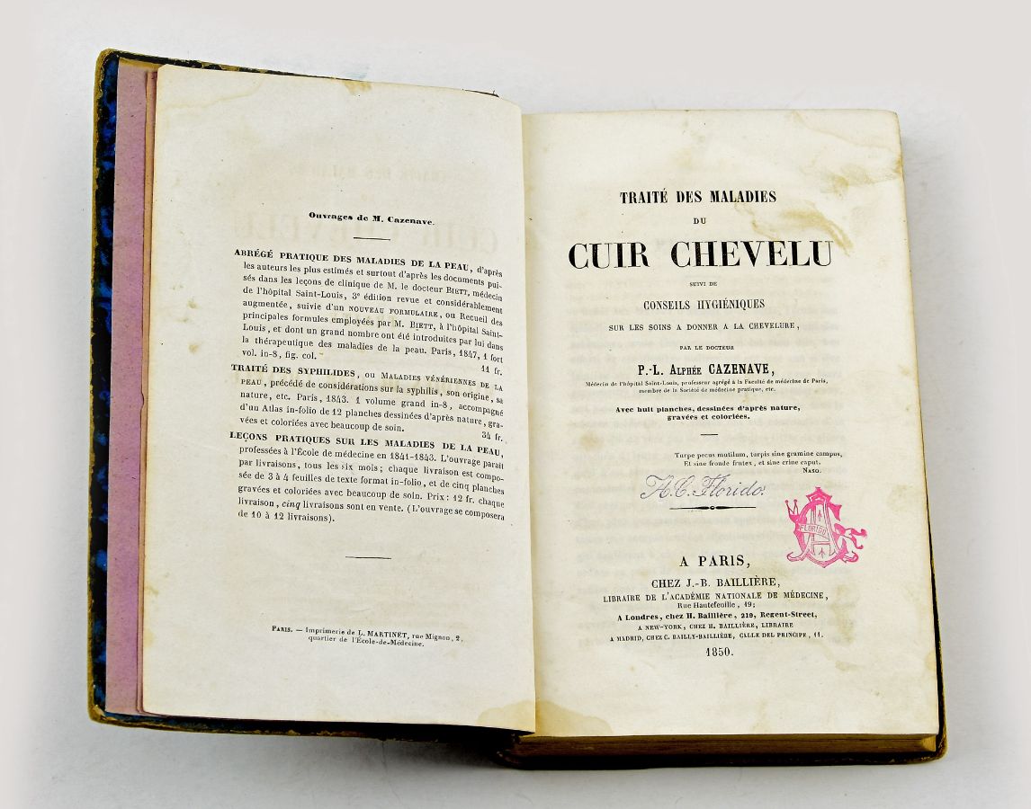 Traité des maladies du cuir chevelu