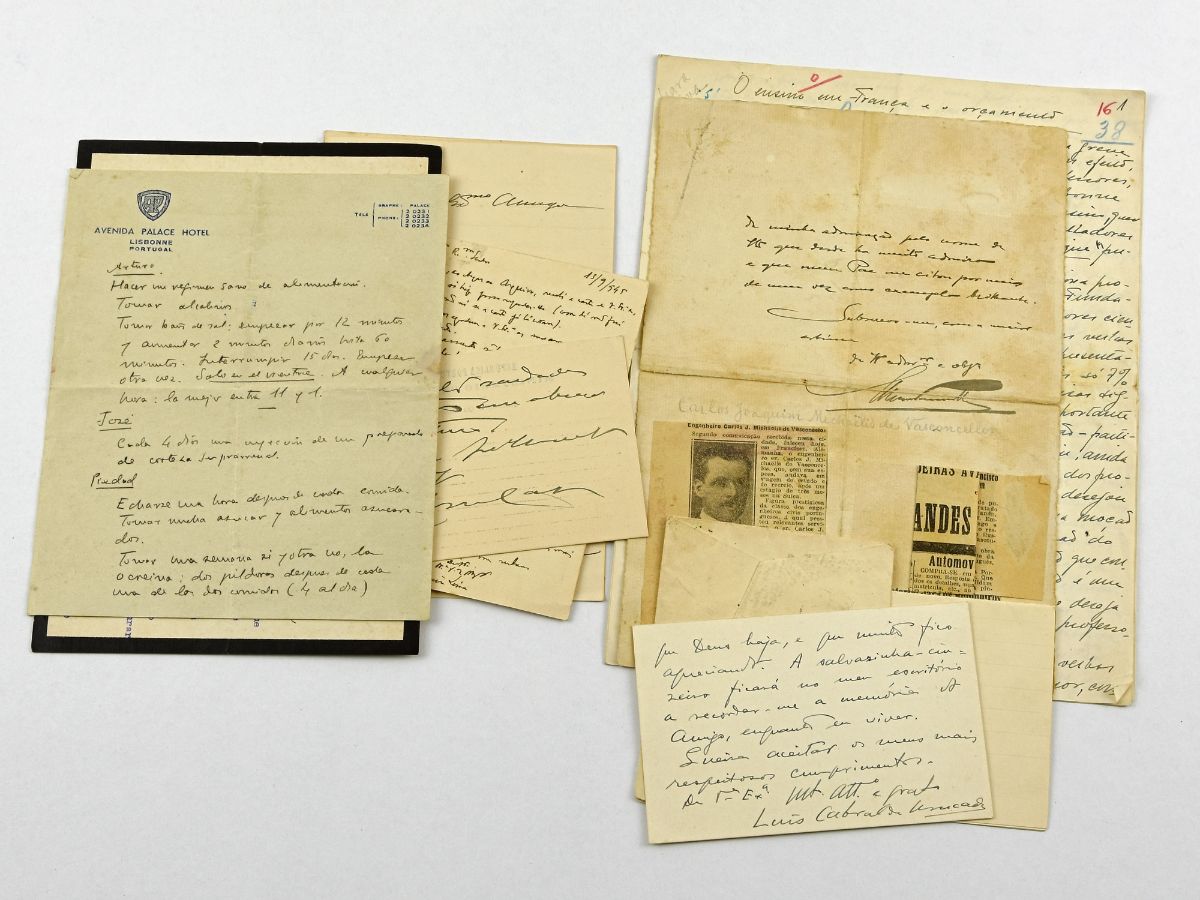 Manuscritos de escritores portugueses e outros