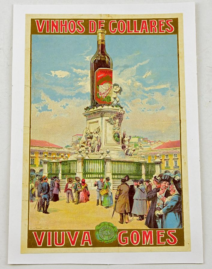 Pequeno cartaz publicitário