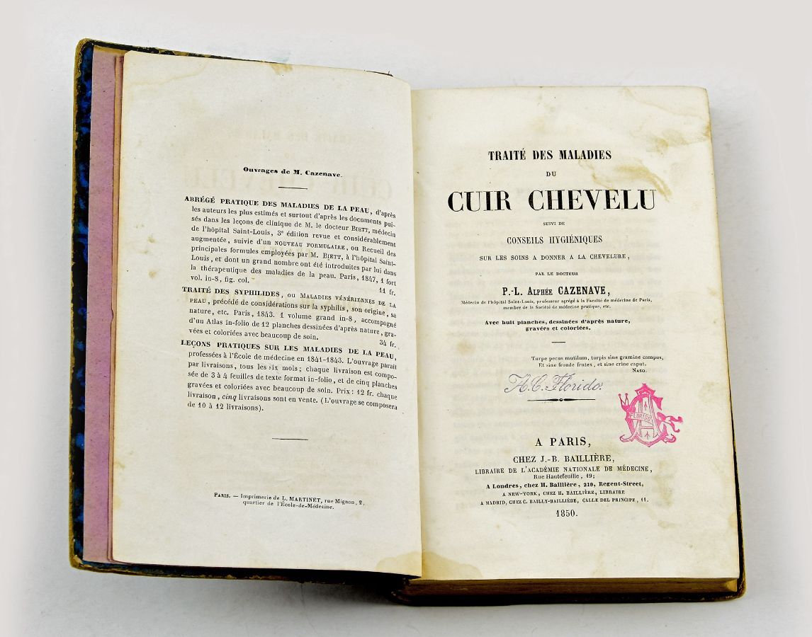 Traité des maladies du cuir chevelu