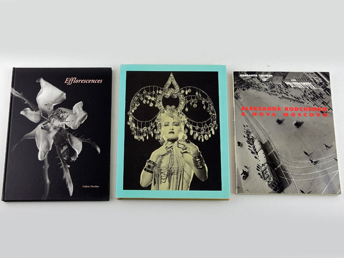 3 Livros de fotografia