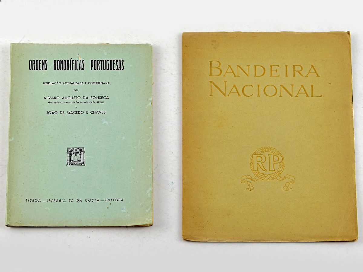 Ordens honoríficas e bandeira nacional