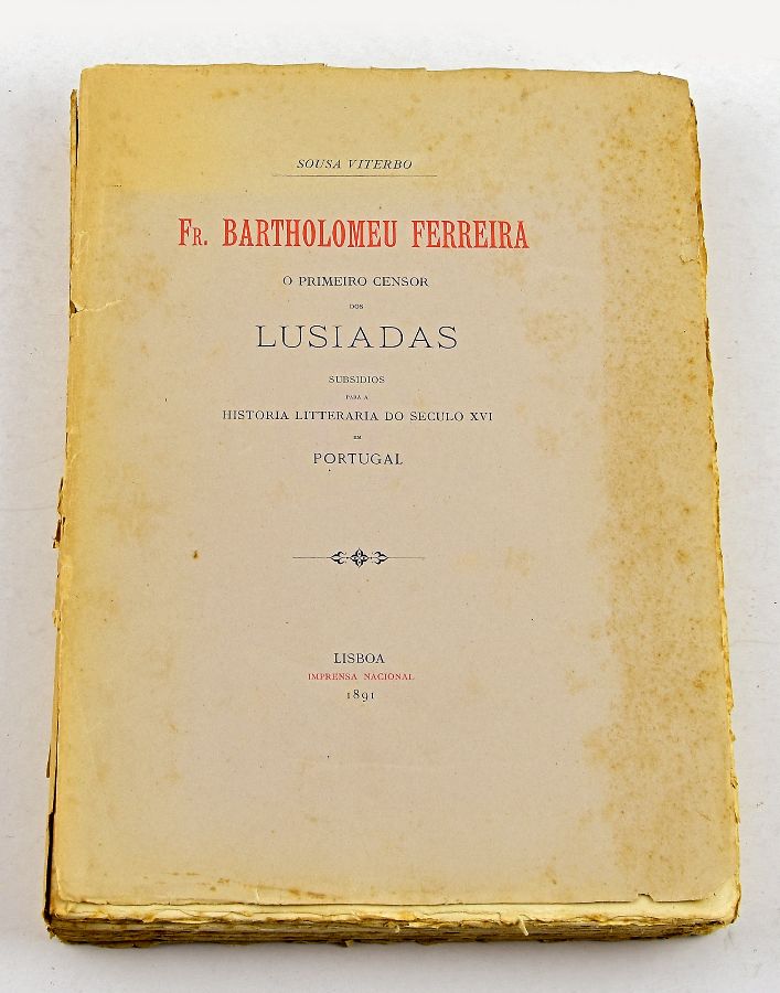 Fr. Bartholomeu Ferreira, O Primeiro Censor dos Lusíados