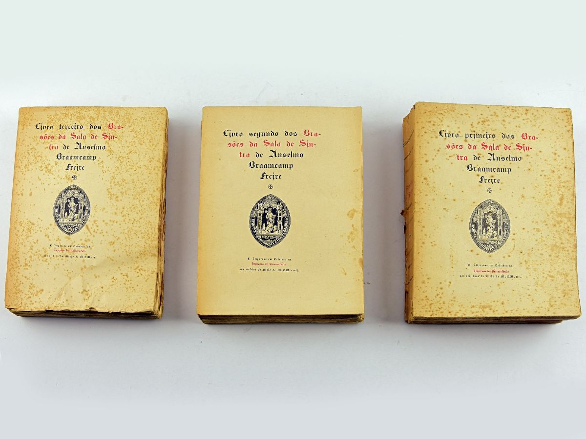 Livro dos brasões da sala de Sintra