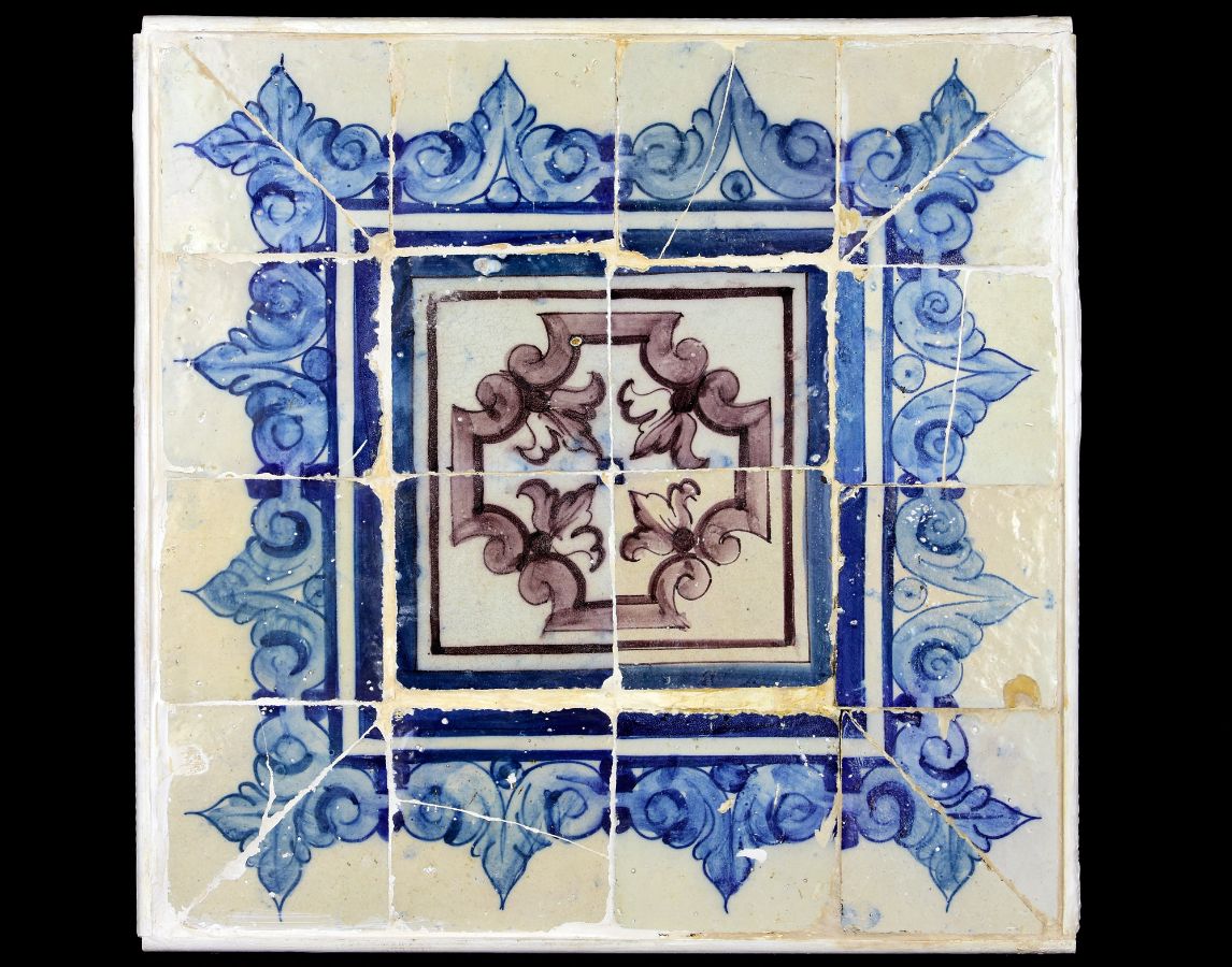 Painel de 16 Azulejos