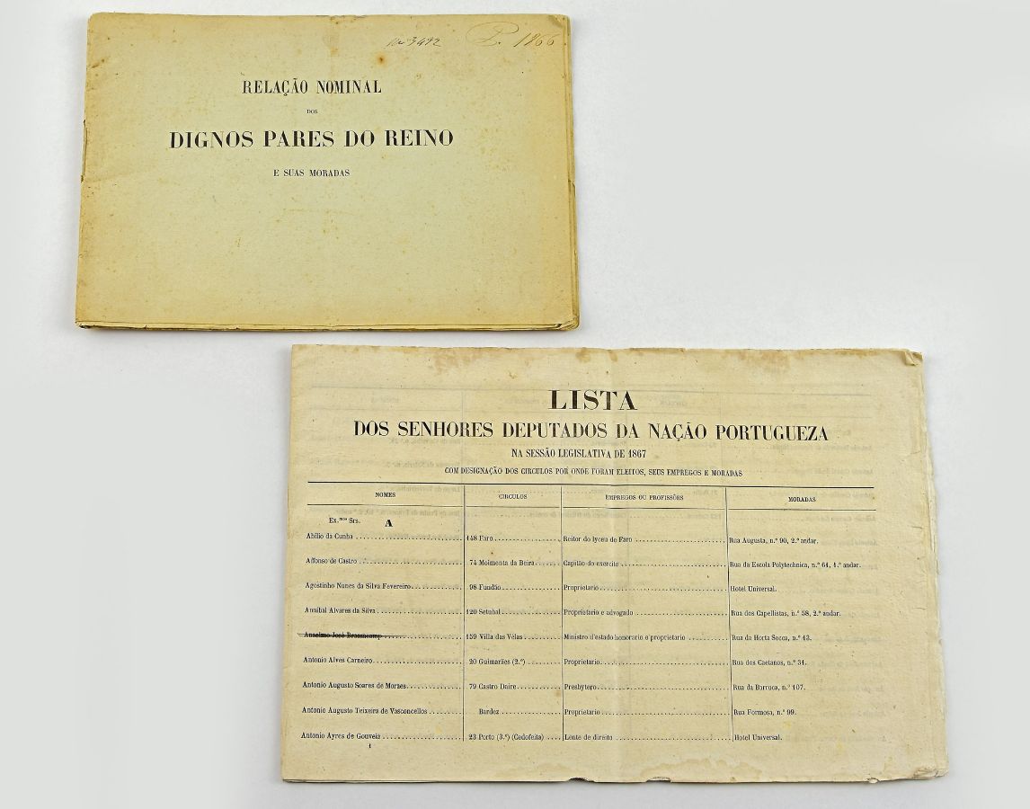 Lista dos deputados (1867)