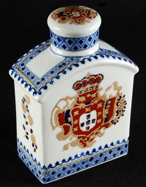 Frasco de Chá em Porcelana