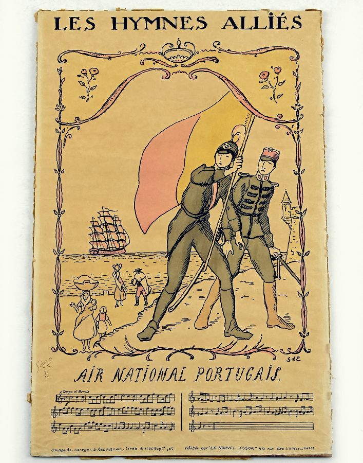 Cartaz da 1º Guerra Mundial