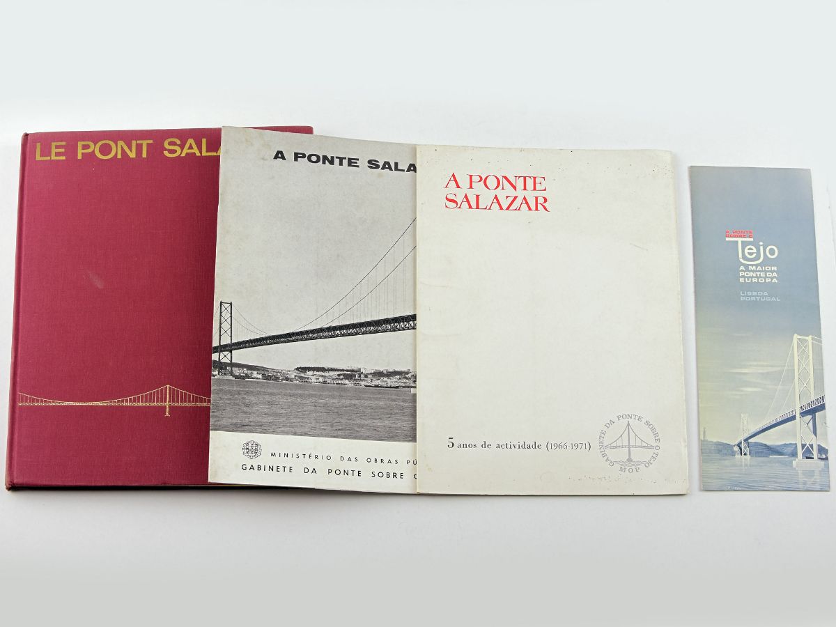 3 publicações sobre a ponte Salazar