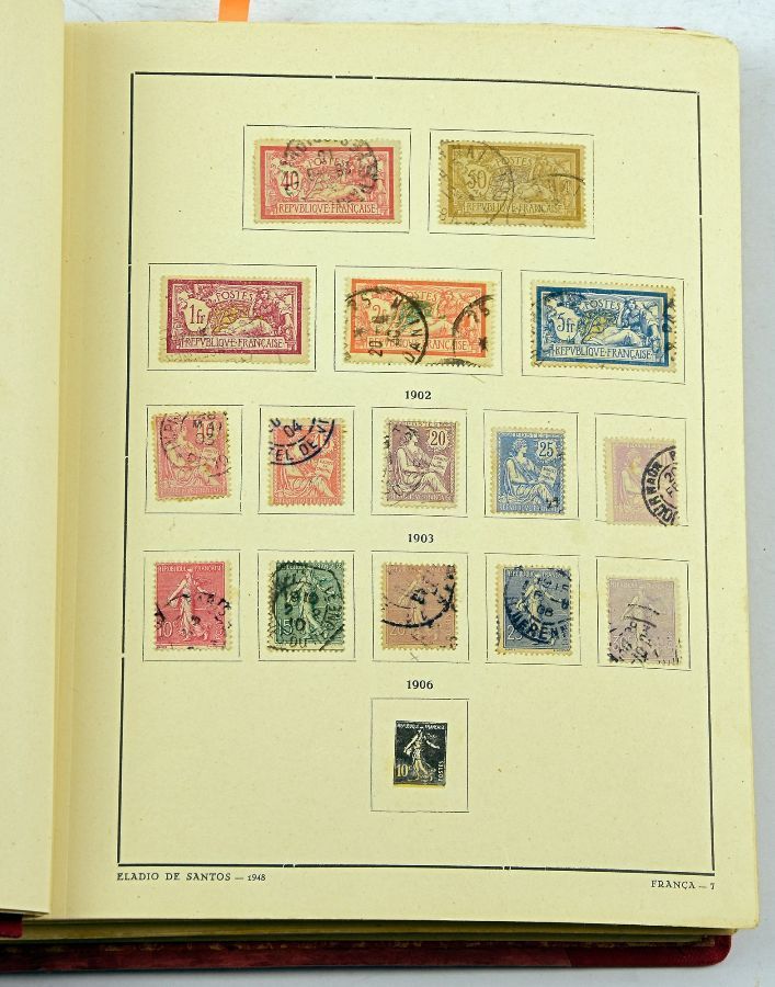 Colecção de selos da França