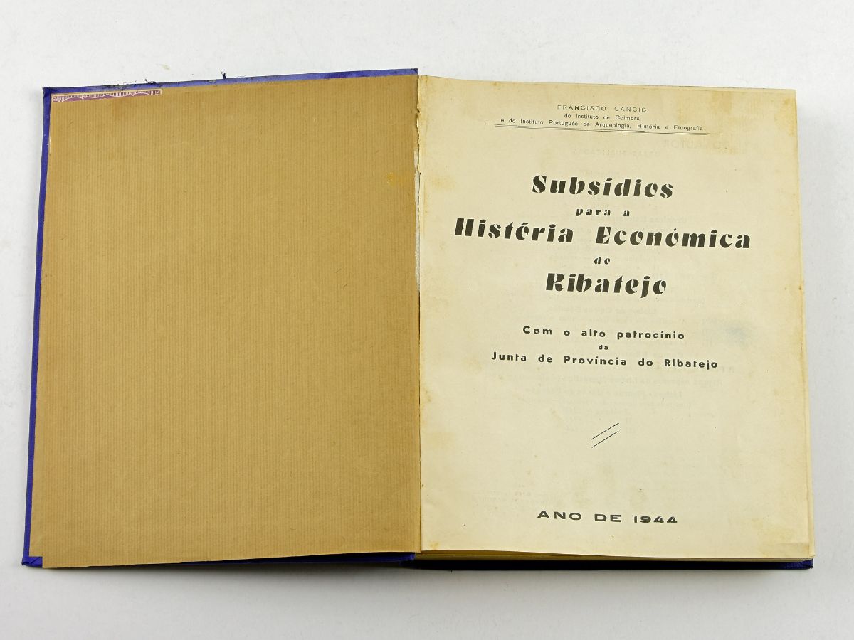 Subsídios para a História Económica do Ribatejo