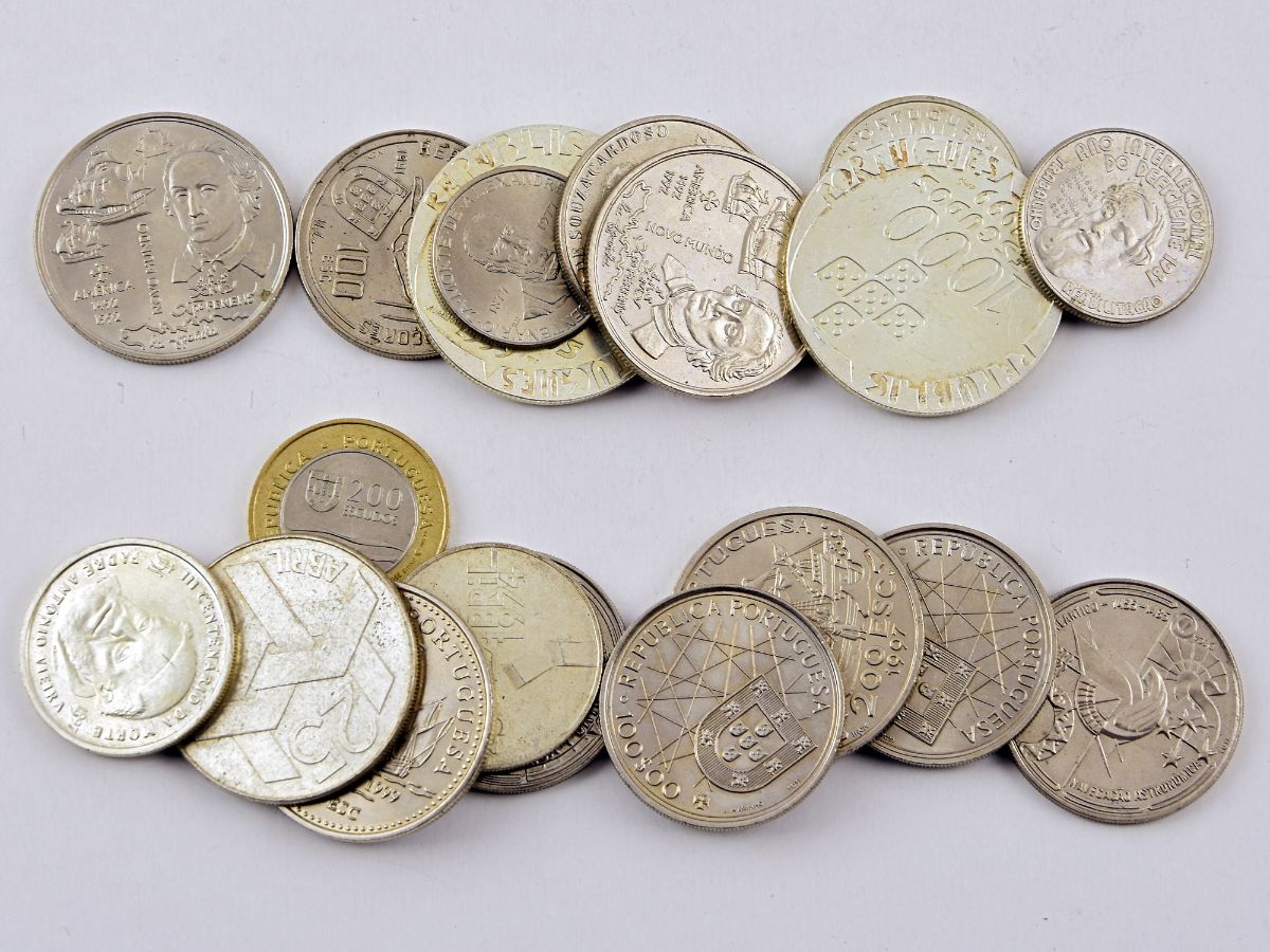Lote de 19 moedas Portuguesas
