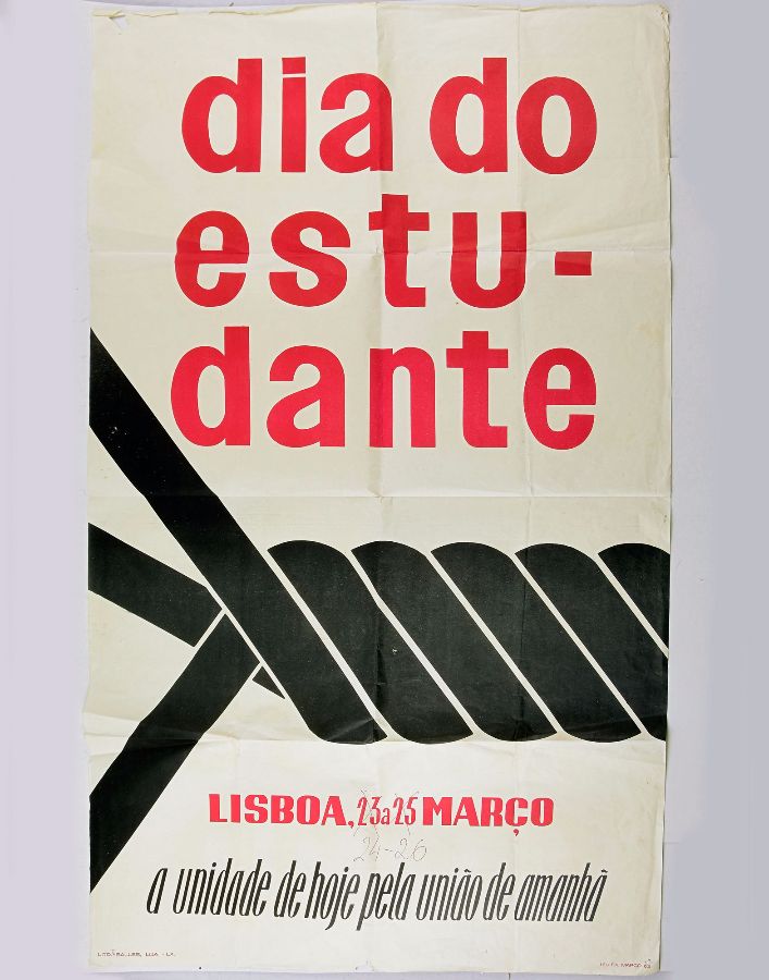 Cartaz Crise Académica de 1962