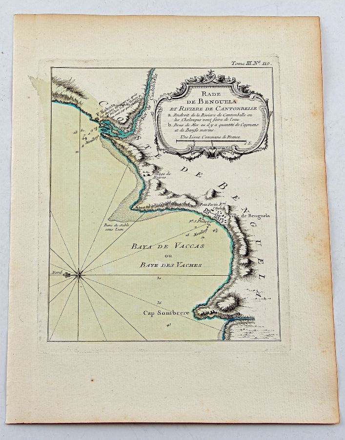 Mapa da Baía de Benguela