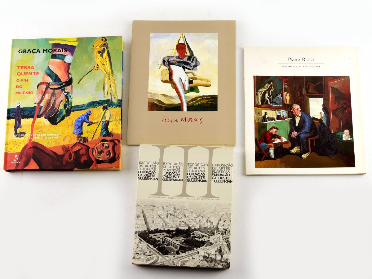 2 Livros e 2 Catálogos de Pintura