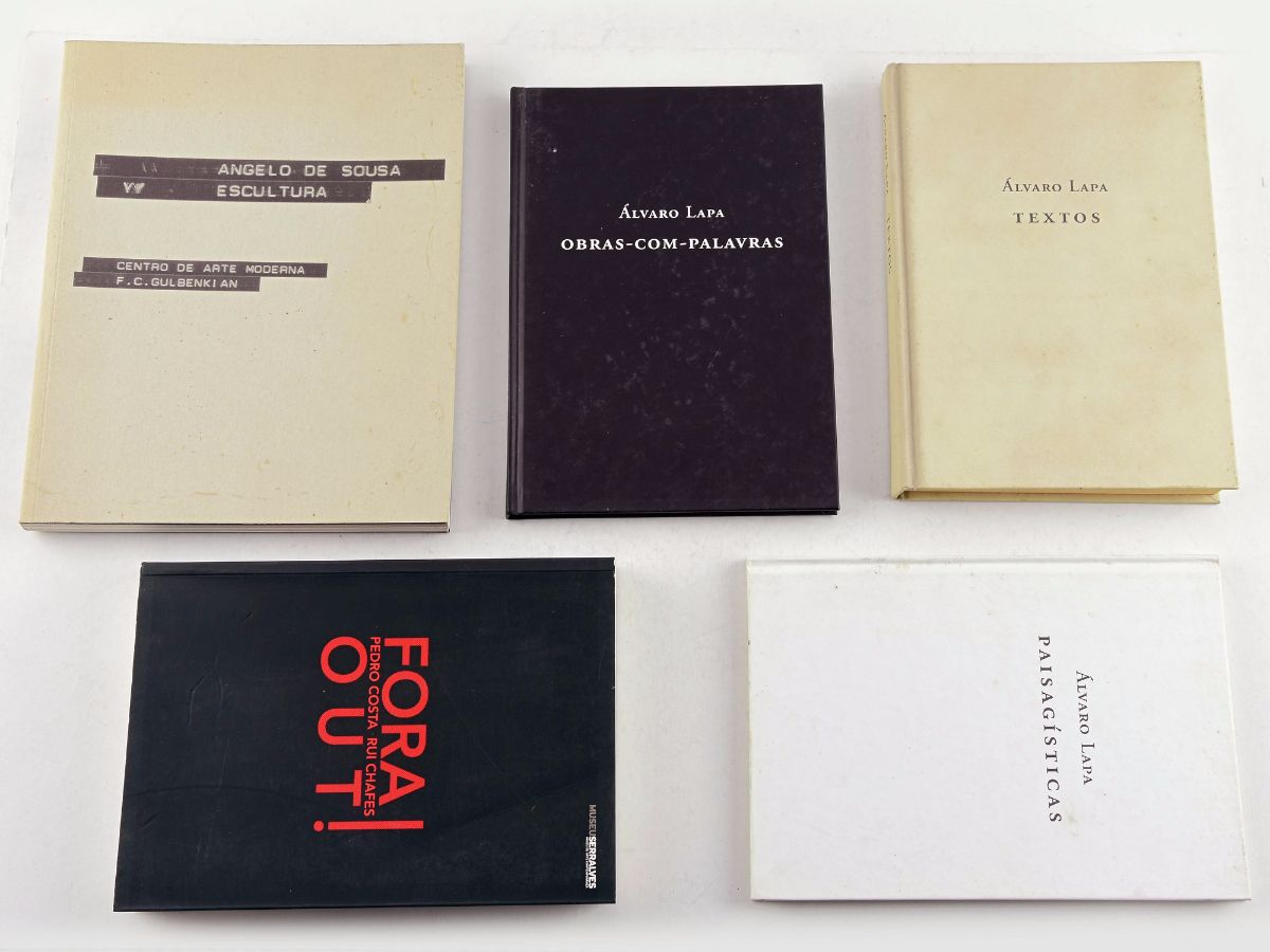 5 Livros diversos de Arte