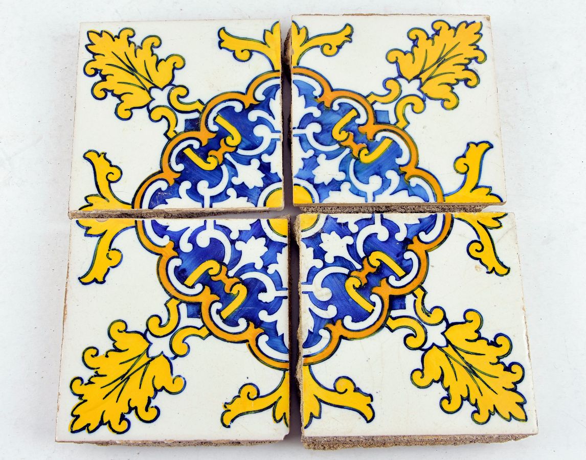 Painel de 4 Azulejos