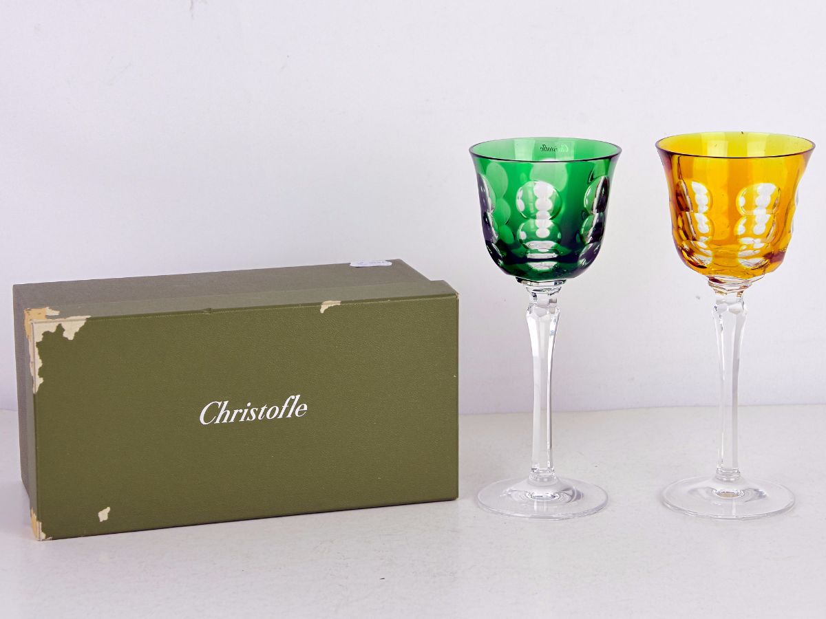2 Copos em Cristal para vinho
