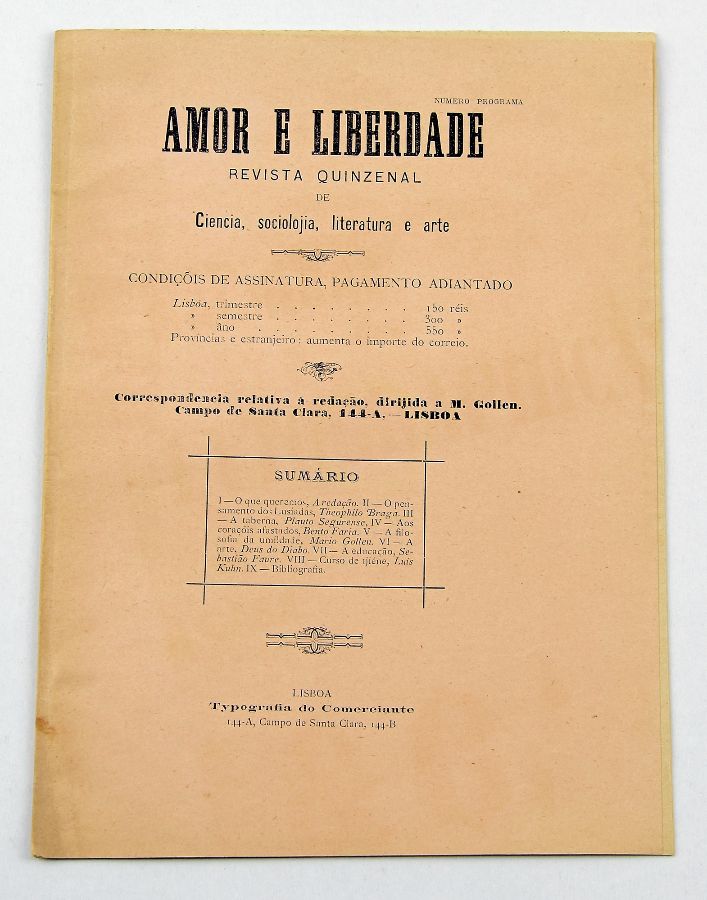 Amor e Liberdade (1904)