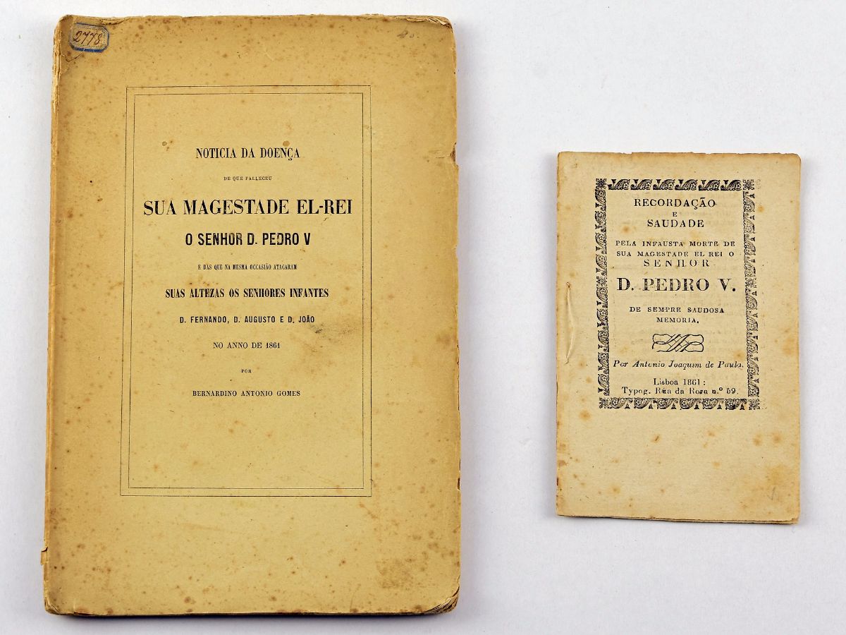 Notícia da doença de que faleceu a sua majestade o rei D. Pedro V