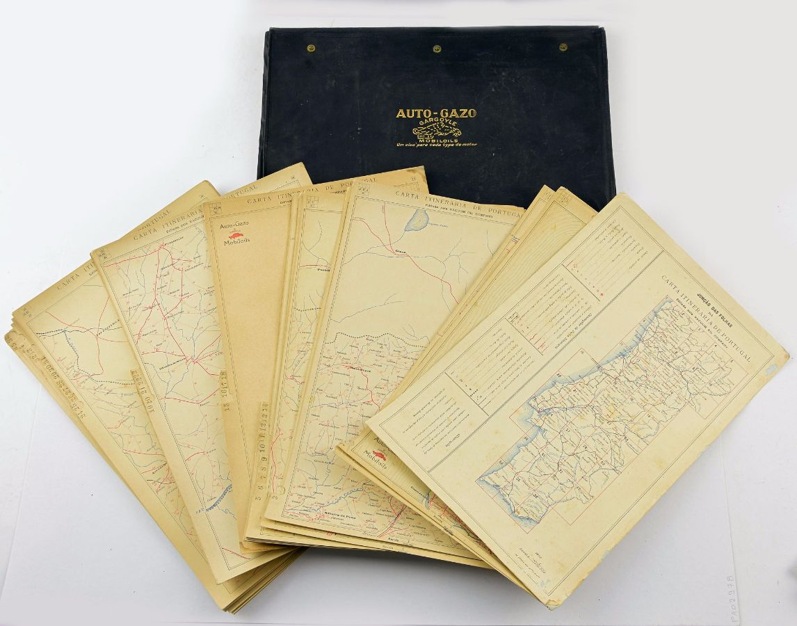 Carta Itenerária de Portugal 1918