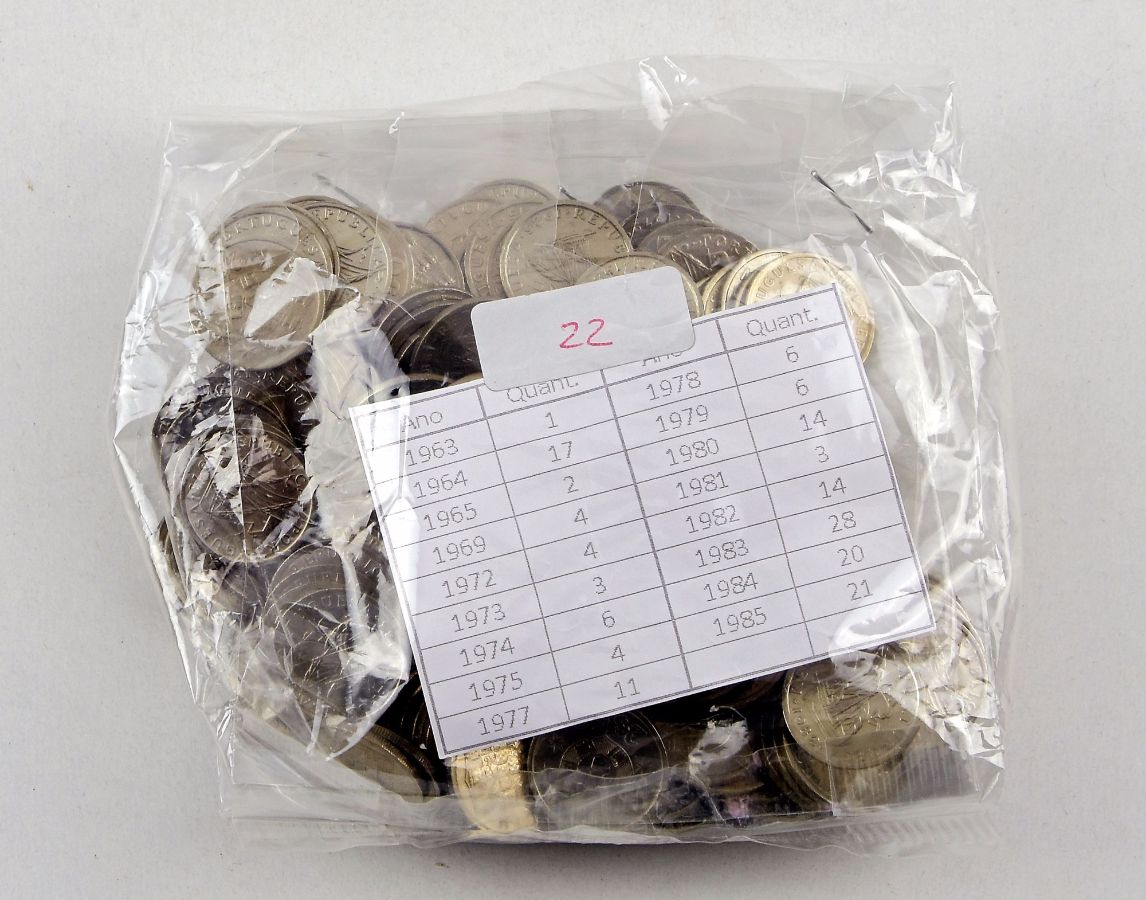 Conjunto de 164 moedas de 2$50 