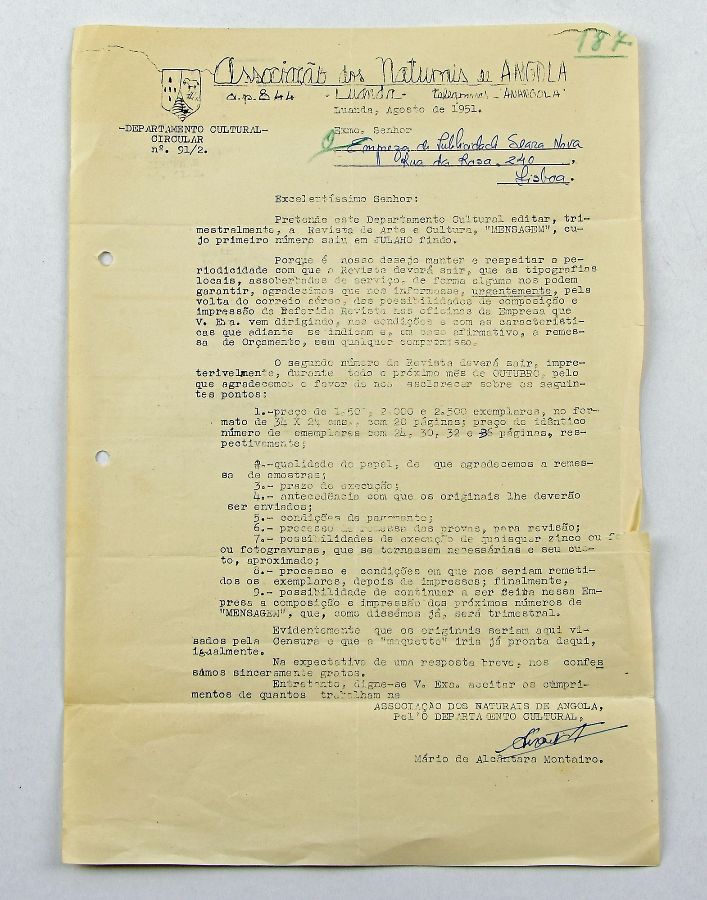 Associação dos Naturais de Angola ( 1951 )