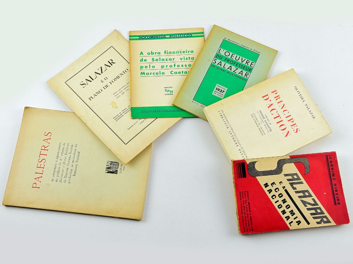 6 Livros sobre Salazar
