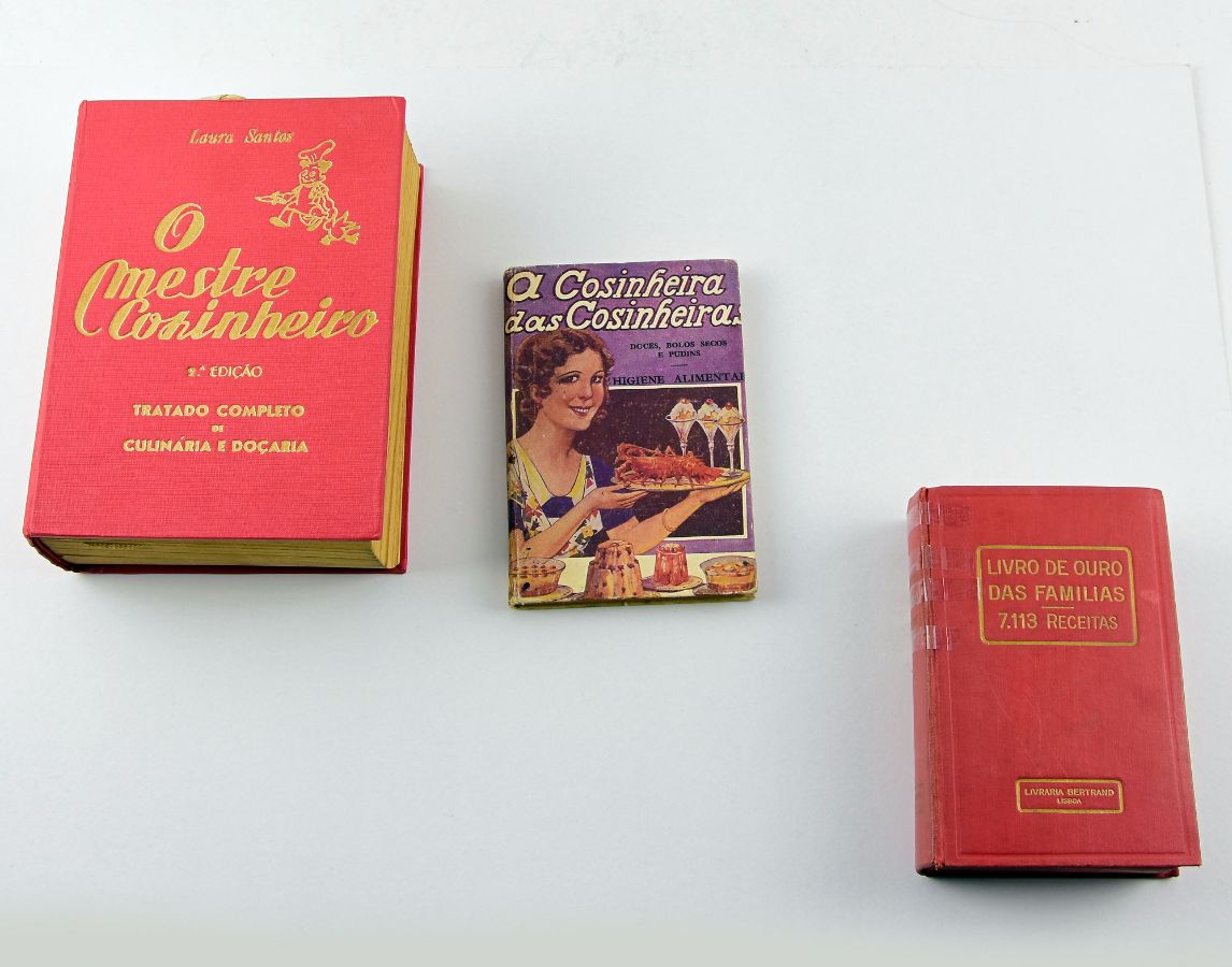 3 Livros de culinária