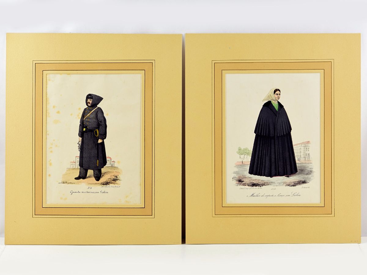 Trajos e costumes populares Portugueses do século XIX