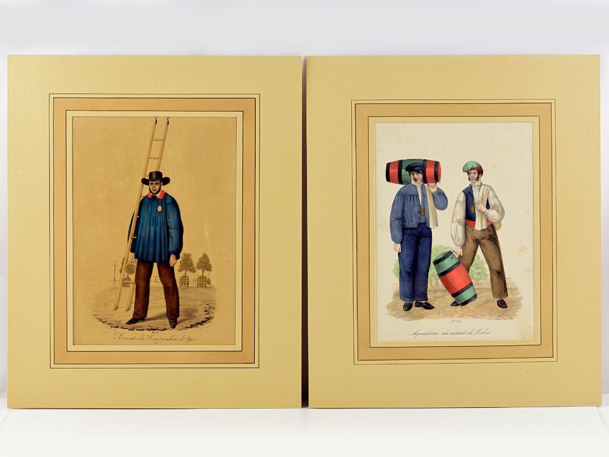 Trajos e costumes populares Portugueses do século XIX