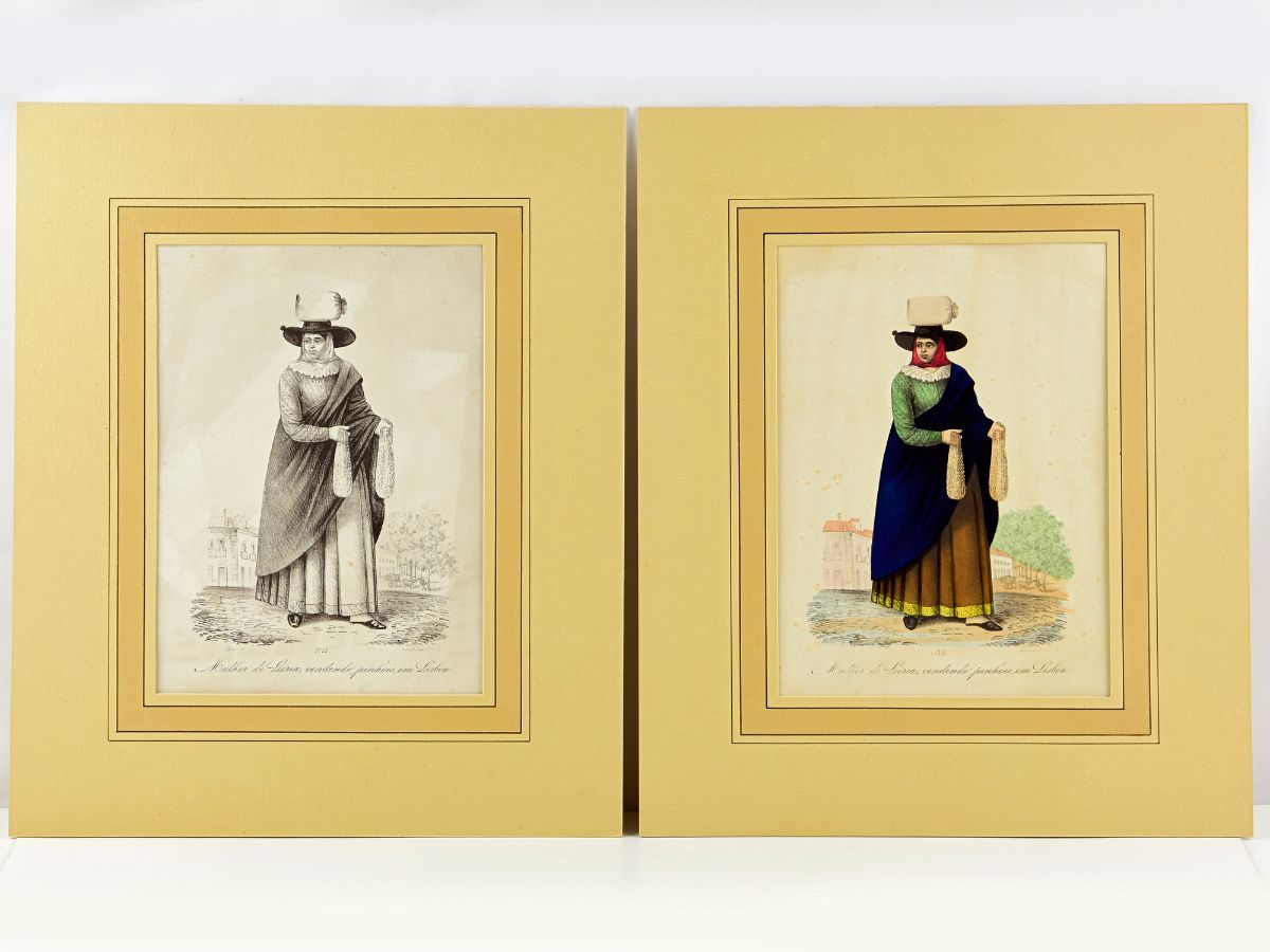 Trajos e costumes populares Portugueses do século XIX