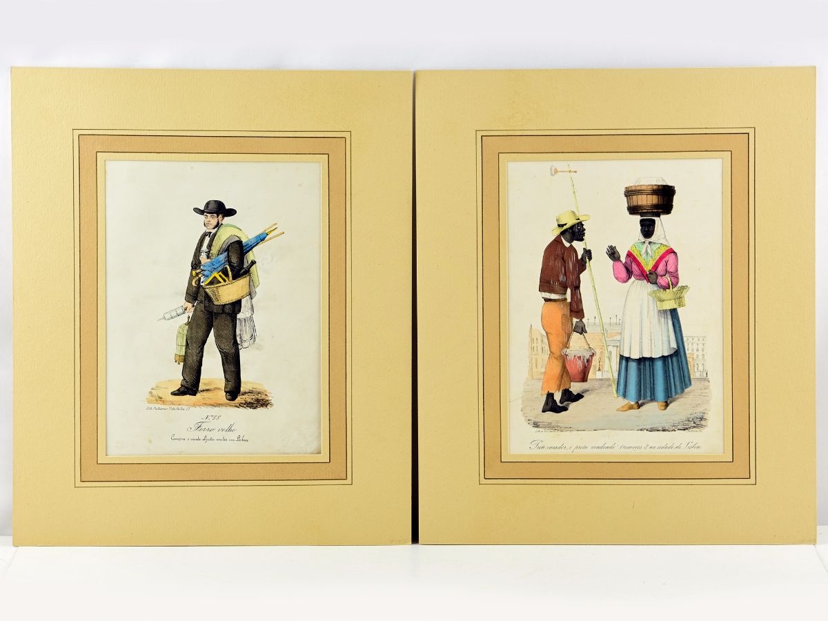Trajos e costumes populares Portugueses do século XIX