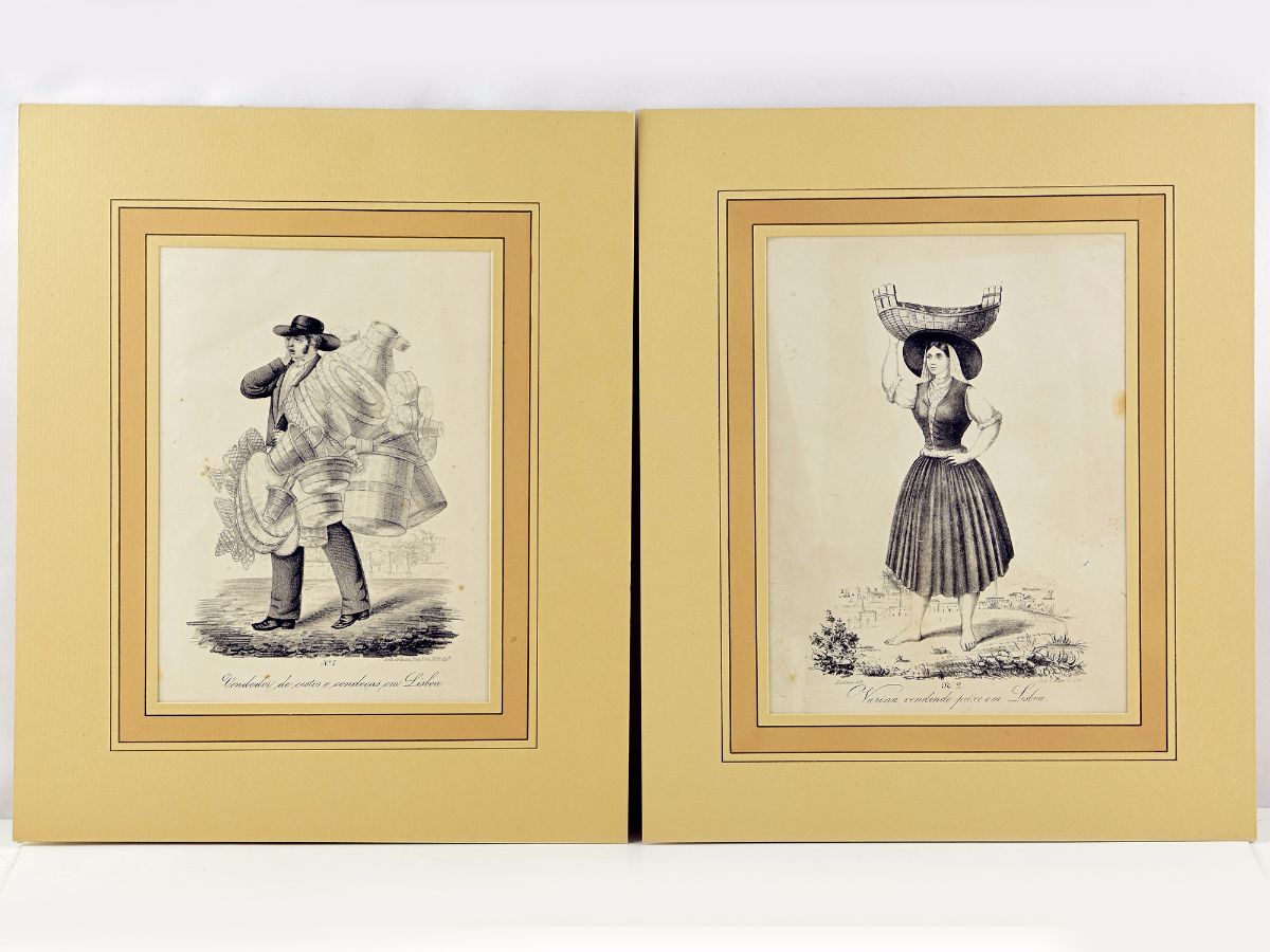 Trajos e costumes populares Portugueses do século XIX