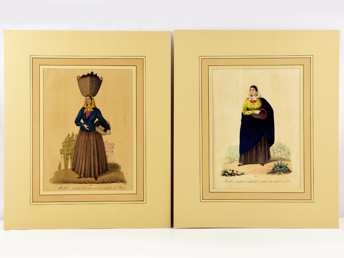 Trajos e costumes populares Portugueses do século XIX