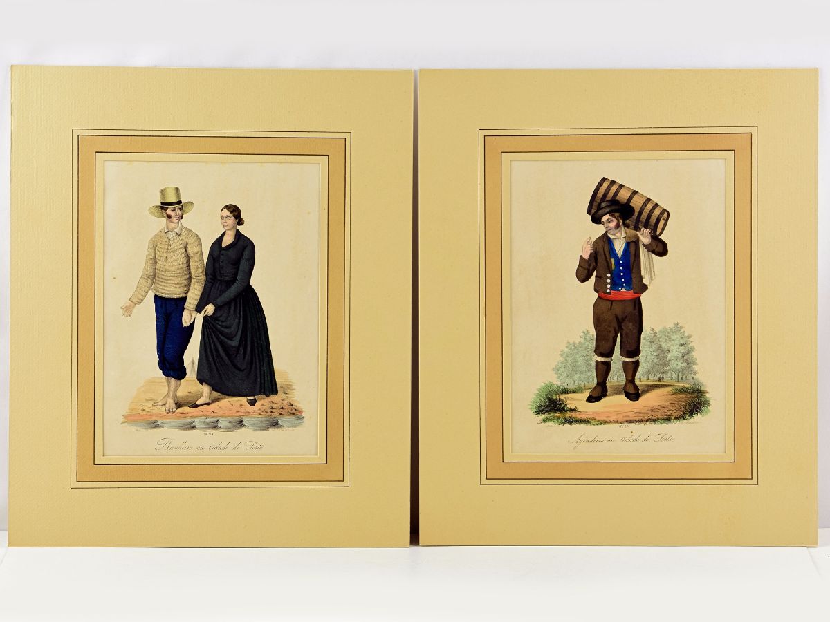 Trajos e costumes populares Portugueses do século XIX