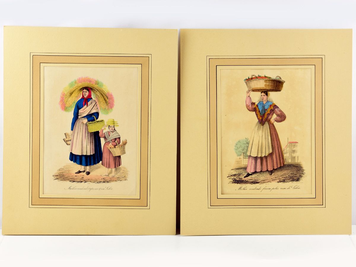 Trajos e costumes populares Portugueses do século XIX