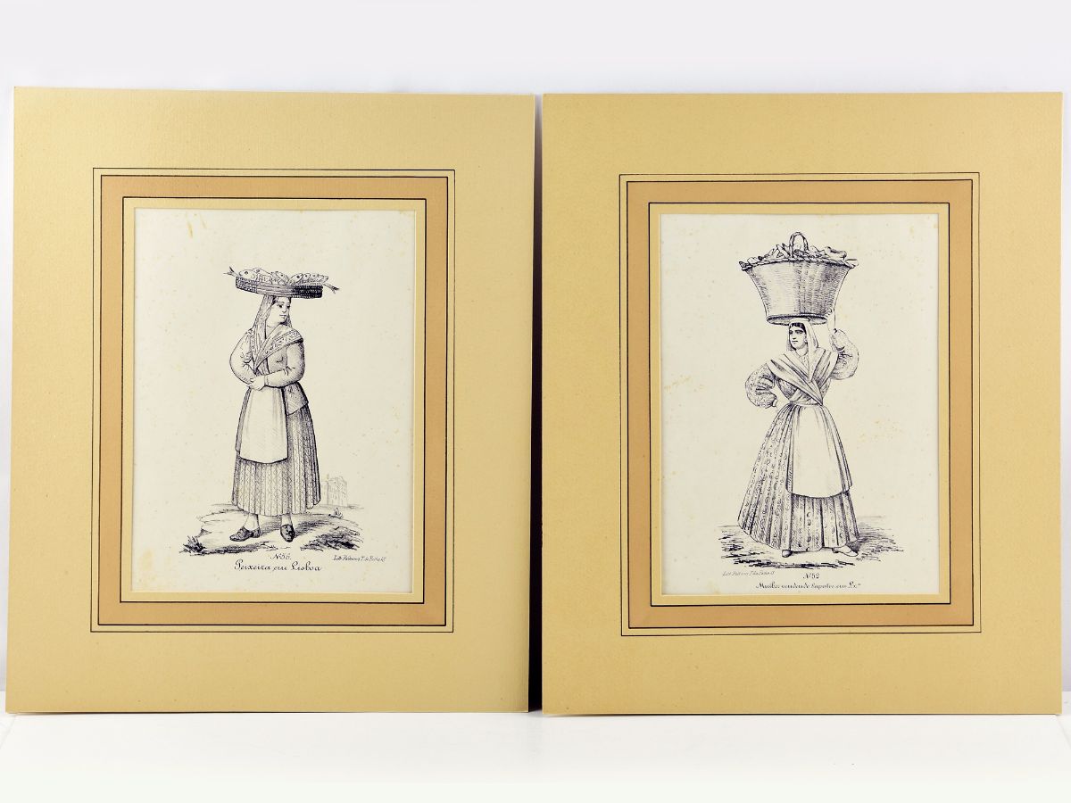 Trajos e costumes populares Portugueses do século XIX