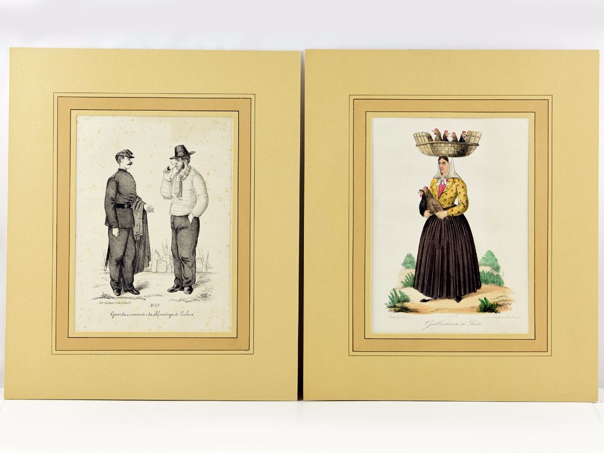 Trajos e costumes populares Portugueses do século XIX