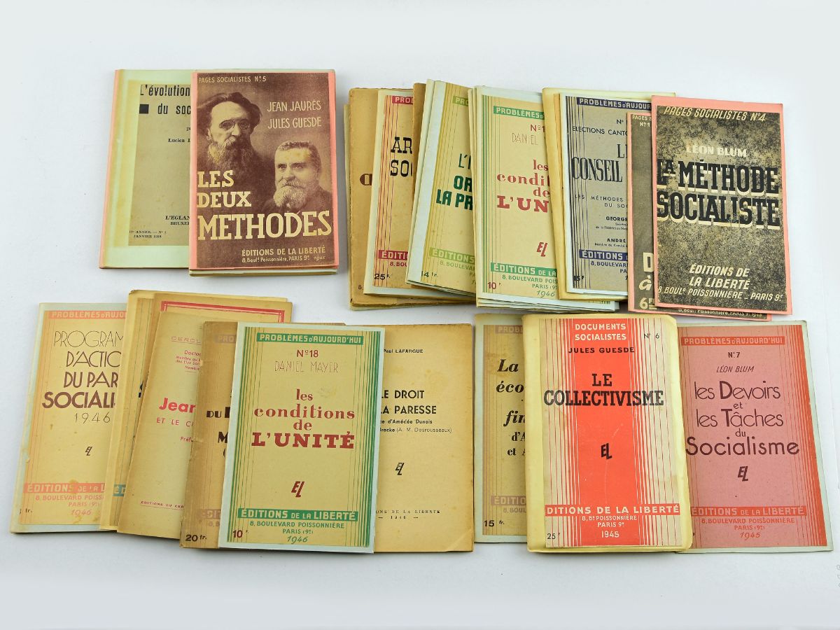 28 Livros sobre o Movimento Socialista Francês