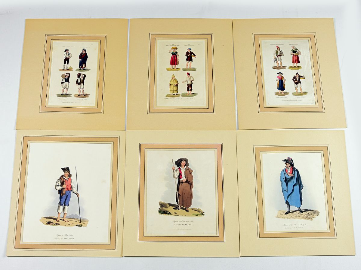 Trajes e Costumes Populares Portugueses do Séc. XIX