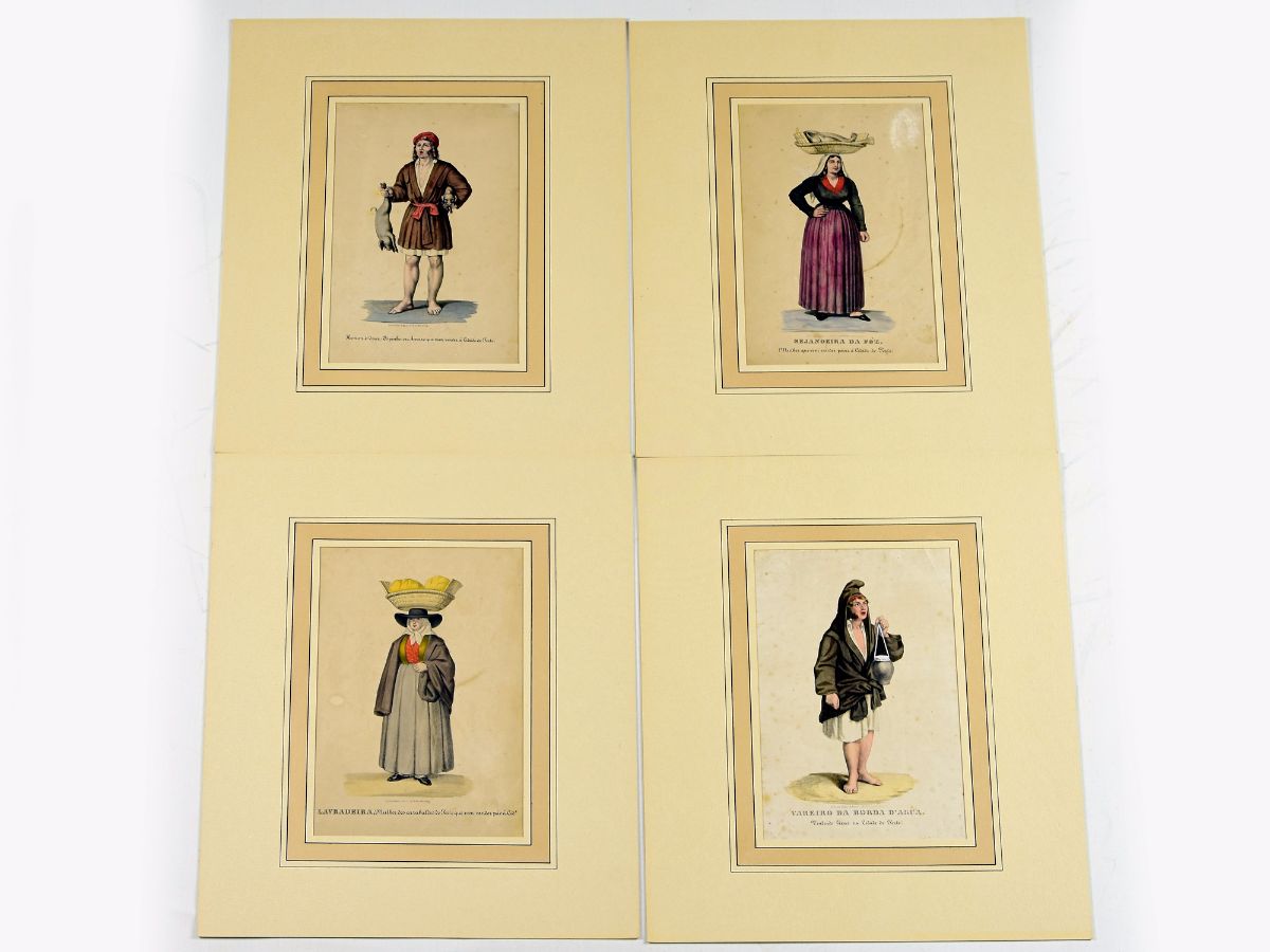Trajes e Costumes Populares Portugueses do Séc. XIX