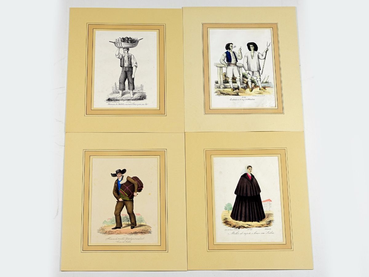 Trajes e Costumes Populares Portugueses do Séc. XIX