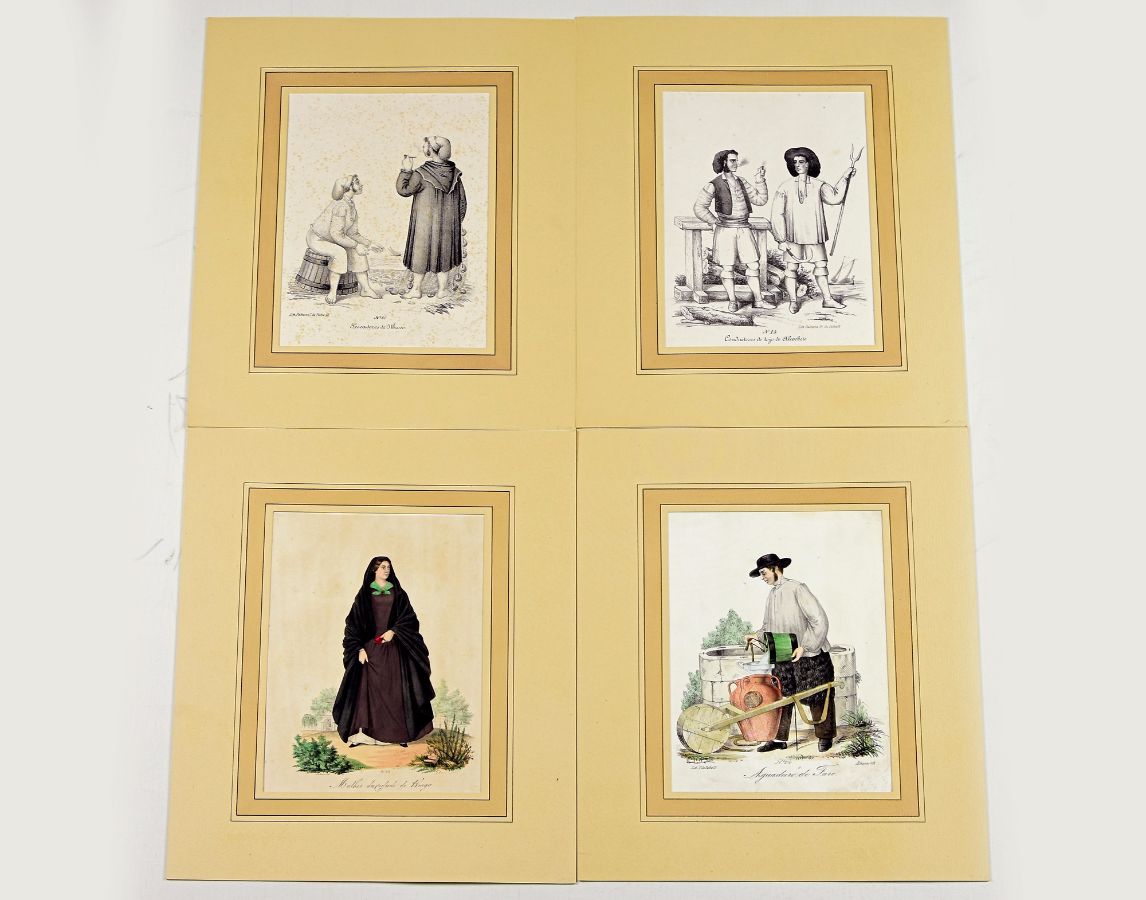 Trajes e Costumes Populares Portugueses do Séc. XIX